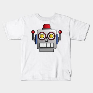 RPGBOT Robot Head Full Color Kids T-Shirt